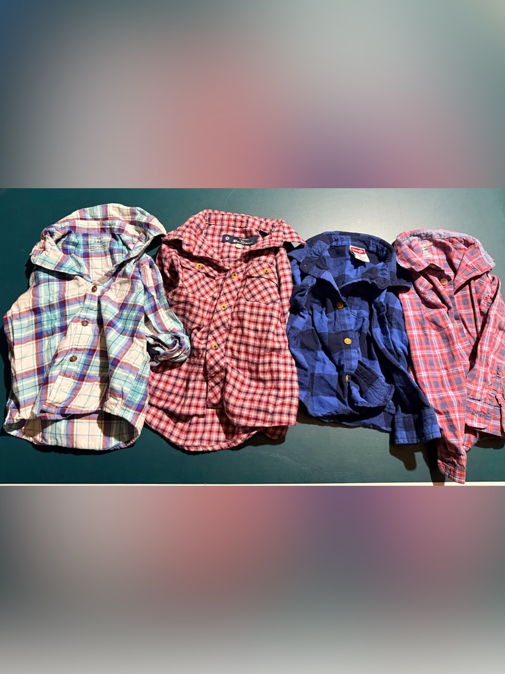 Toddler boy flannel lot